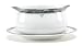 Nikko Ceramics Moonstone Gravy & Stand