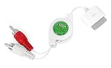Apple iPod nano (2GB) iPod Dock Connector to RCA miniSync (White)