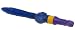 Mini Big Bubbler Sword - Blue Sword w/Yellow & Purple Handle - 4+