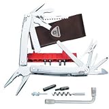 Victorinox Swiss Army Swisstool Spirit Plus with Leather Pouch