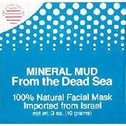 Dead Sea Facial Mud 3 oz. ( Eight Pack)