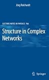 Structure in Complex Networks (Lecture Notes in Physics)