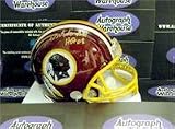 Art Monk autographed Washington Redskins Mini Helmet