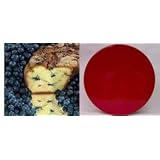 New England Blueberry 10" Coffee Cake Red Gift Tin by 