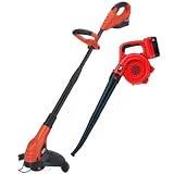 18V NiCad Trimmer and Sweeper Combo Kit