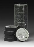 Electrical Tape: 3M 49656 Tartan Vinyl Black Electrical Tape 3/4" x 60