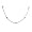 Eve's Addiction Sterling Silver Sparkling CZs by the Yard, 16 inches, sterling-silver