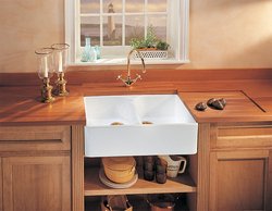Franke : MHK72031GB 31 Single Bowl Fireclay Sink