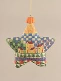 Jim Shore Star With Buildings Hanging Ornament