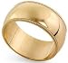 14K Gold Milgrain Classic-Fit Wedding Band, 8mm Wide