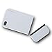 Casecrown CC-IP4-UV2-WHT Metallic Slash Glider Apple iPhone 4 and 4S Case - 1 Pack - Retail Packaging - White