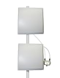 Wireless Extenders zBoost YX039 Dual-Band Directional Outdoor Signal Antenna Upgrade for YX510 (White)