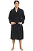 Alexander Del Rossa Men's Thick Terry Cloth Cotton Bathrobe