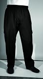 Chef Revival Black Cargo Pants 100 Cotton, size 2X by Chef Revival
