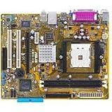 Electronics : ASUS K8N-VM - Motherboard - micro ATX - GeForce 6100 - Socket 754 - UDMA133, Serial ATA-300 (RAID) - Ethernet - video - High Definition Audio (6-channel)