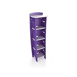 Grapes and Cream Legare Select No Tools Assembly Small Bookcase