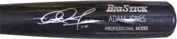 Adam Jones Autographed/Hand Signed Rawlings Big Stick Black Bat