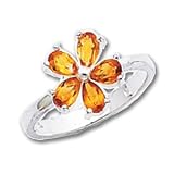Sterling Silver Citrine ring