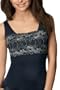 Flexees Women's Shapewear Chic Lace Bodice Camisole   #5366