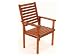 Mir Atc-4 Napoli Acacia Arm Chair