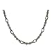 Men's Stainless Steel Polished Bike Chain Link Necklace, 24