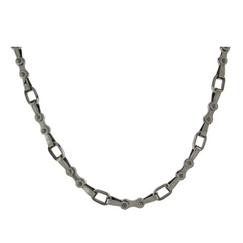 Layered Chainlink Necklaces. Bike Chain Link Necklace,
