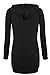 Meaneor Women's Long Sleeve Raglan Crewneck Tunic Sweatshirt String Hoodie