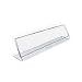Azar 112703 Horizontal Name Plate Acrylic Sign Holder, 10 Count
