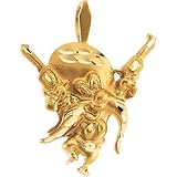 14K Yellow Gold Yosemite Sam & Enamel Pendant