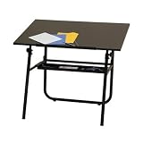Studio Designs Ultima Fold-A-Way Table W/Tray (Black Base)