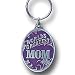 Worlds Greatest Mom Pewter Key Chain