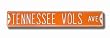 TENNESSEE VOLUNTEERS "TENNESSEE VOLS AVE" AUTHENTIC METAL STREET SIGN (6" X 36")