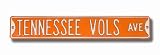 TENNESSEE VOLUNTEERS TENNESSEE VOLS AVE AUTHENTIC METAL STREET SIGN (6 X 36)
