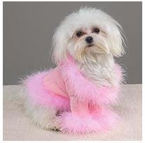 Dog Sweater - Puttin' on the Glitz - Pink - Small