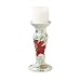 Pfaltzgraff Holiday Market Candlestick Holder with Candle