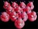 12 Mini Red Devil Rubber Duckie Ducky Duck Party Favors