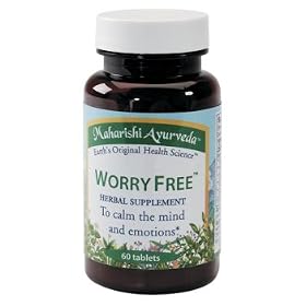 Worry Free, 1000 mg, 60 herbal tablets