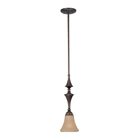 Thomas Lighting Grotto Colonial Bronze Mini Pendant by Thomas Lighting
