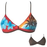 Raisins Starfish Heaven Reversible Sunset Triangle Bikini Top - Women's