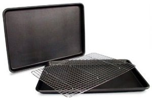 Chicago Metallic Professional 3-Piece Value Pack with 2 Cookie/Jelly Roll Pans and Cooling Grid