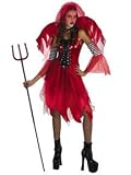 Pre-Teen to Adult Fairy Licious Devil Fairy Costume (Pitchfork, stockings and choker not included)