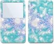 Snowflakes Design Skin Decal Sticker for Apple iPod video 30GB/ 60GB/ 80GB Player