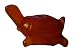 Miniature lucky turtle - handcarved semi precious agate stone