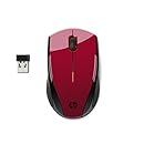 HP X3000 Wireless Mouse, Red (K5D26AA#ABL)