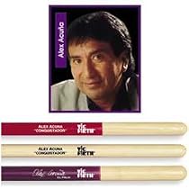 Vic Firth World Classic® -- Alex Acuña Conquistador (red) timbale