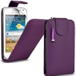SAMSUNG GALAXY ACE S5830 PURPLE LEATH...