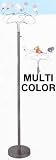 LAMPS BEAUTIFUL Wiggly Contemporary Glass and Steel Floor Lamp by Litesource--Excellent customer service--see our feedback.