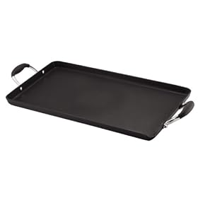 Anolon Advanced 18-by-10-Inch Double Burner Griddle by Clocks