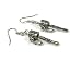 Tibetan Buddhist Prayer Wheel Dangle Earrings