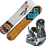 X Games Mens Snowboard Package with Bindings 156cm